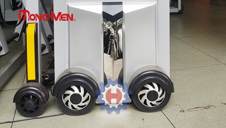 Bánh xe cổng xếp inox và muôn vàn điều cần biết