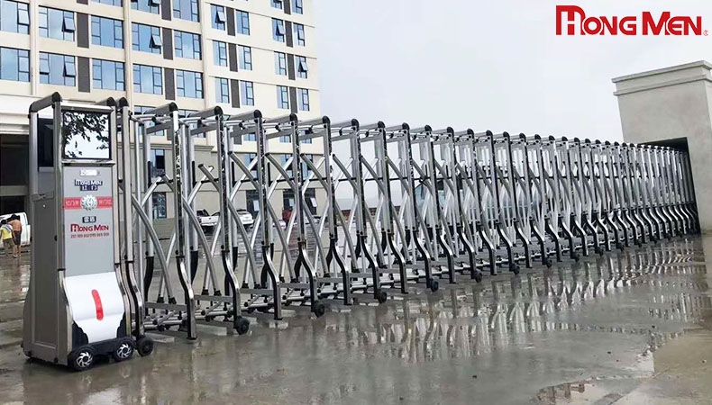 Báo giá cổng xếp tự động mới nhất 2021