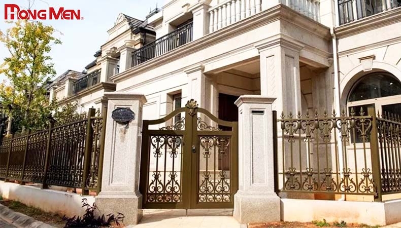 Bí quyết lựa chọn màu sắc cho hàng rào sắt mỹ thuật