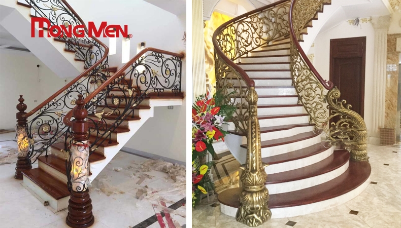 Choáng ngợp với nhiều kiểu tay vịn cầu thang độc lạ của HongMen