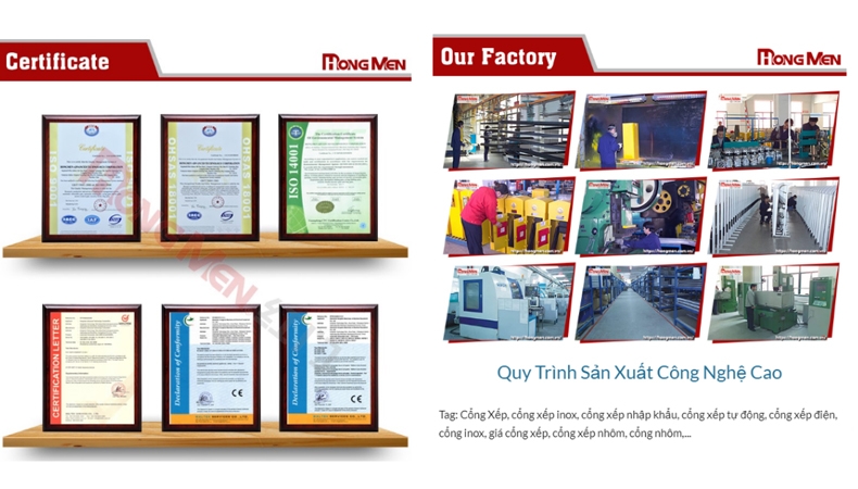 Chọn cổng tự động chuẩn cùng 6 đặc điểm nhận diện thương hiệu sau