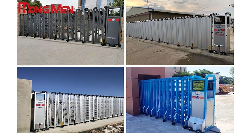 Cổng rào xếp và công dụng không phải ai cũng biết.