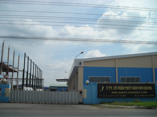 Công ty CP Thủy sản Vinh Quang - Mỹ Tho - Tiền Giang