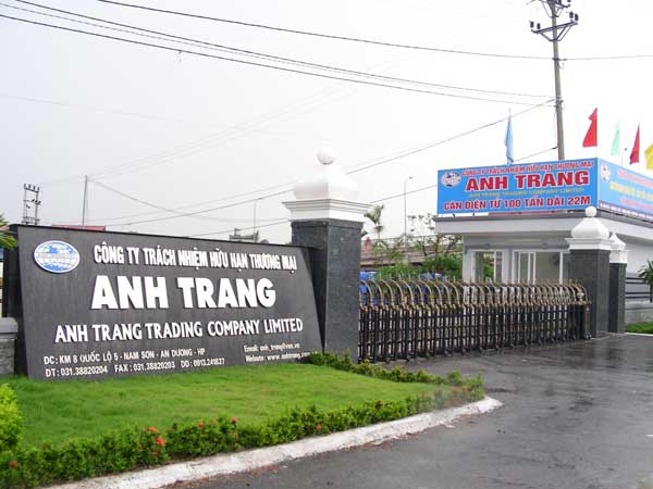 Công ty TNHH TM Anh Tranh - Quận Lê Chân - Hải Phòng