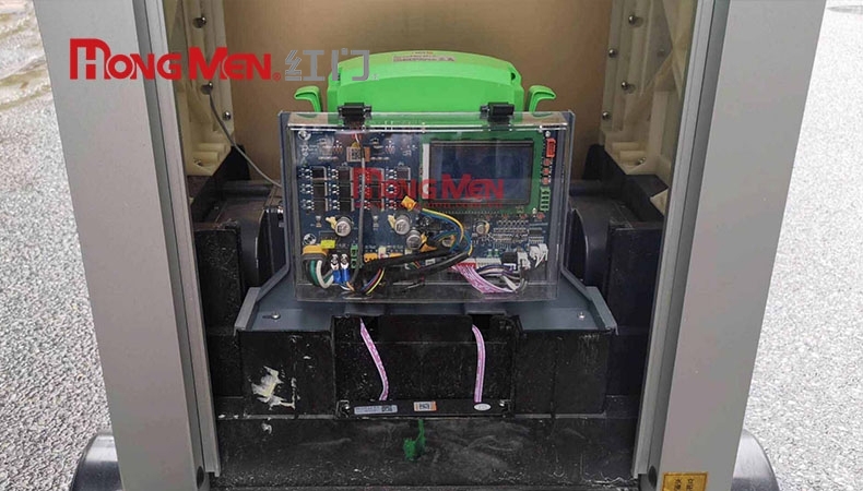 Hướng dẫn sử dụng cổng xếp khi mất điện