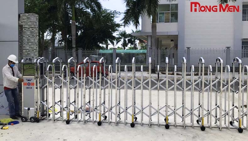 Hướng dẫn sử dụng cổng xếp tự động HongMen