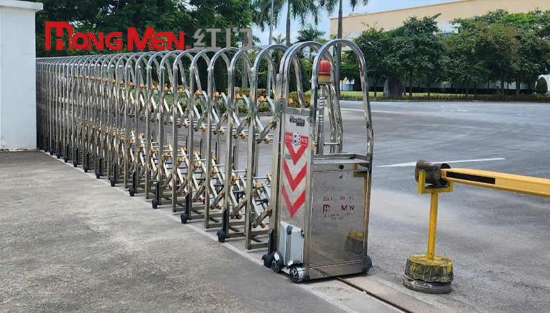 Làm gì khi cổng xếp tự động không mở dù đã có điện?