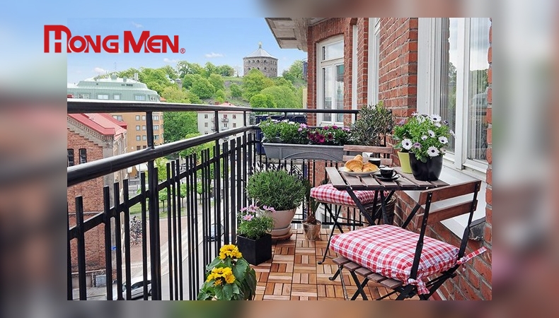 Lan can hợp kim nhôm tô điểm cảnh quan công trình thêm nổi bật 
