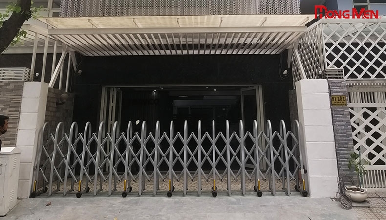 Lý do nên chọn lắp đặt cổng xếp kéo tay