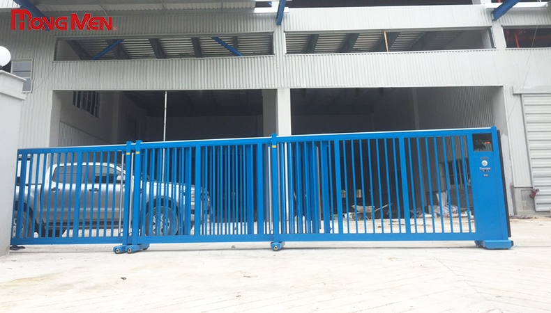 Phân biệt cổng mở cánh và cổng trượt tự động