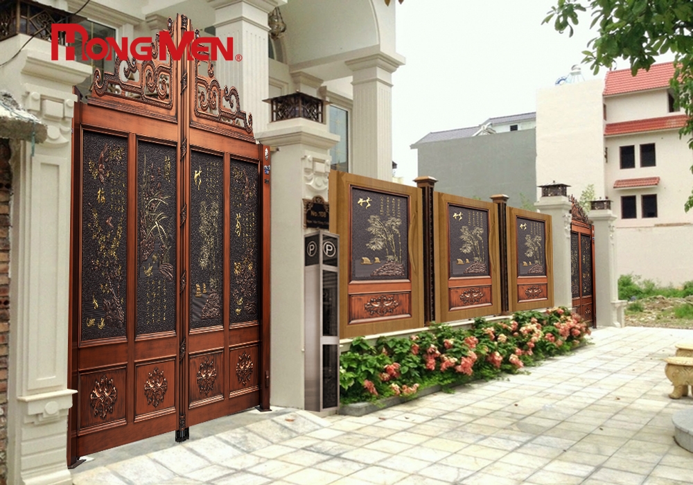 10 Mẫu cổng biệt thự đẹp không kém phần sang chảnh nhất 2022