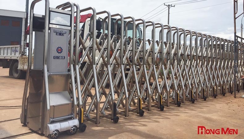 Top 4 vấn đề không thể bỏ qua khi mua cổng xếp inox cho công ty