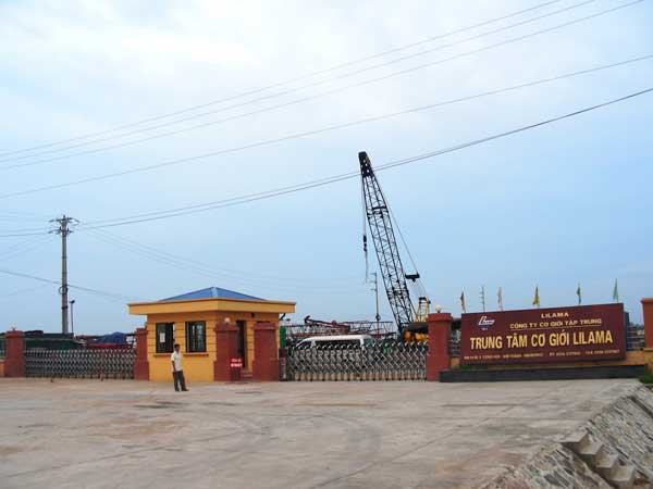 Trung tâm cơ giới LILAMA - Cụm CN Cộng Hòa - Kim Thành - Hải Dương