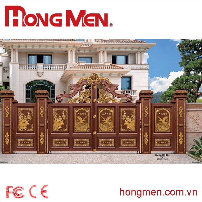 Cổng Biệt Thự Đại Triển Hồng Viên