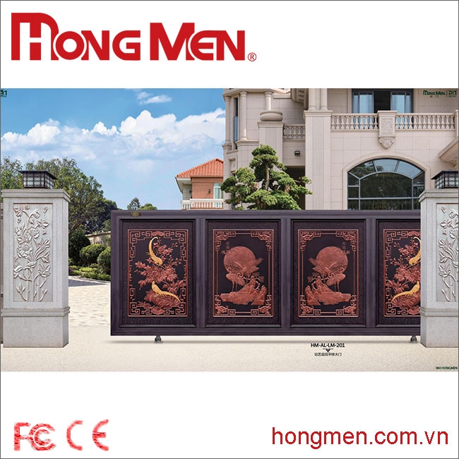 Mẫu Cổng Biệt Thự Yến Hạc Trường Xuân 