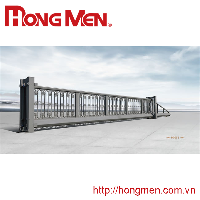 Cổng treo tự động hợp kim nhôm P705E