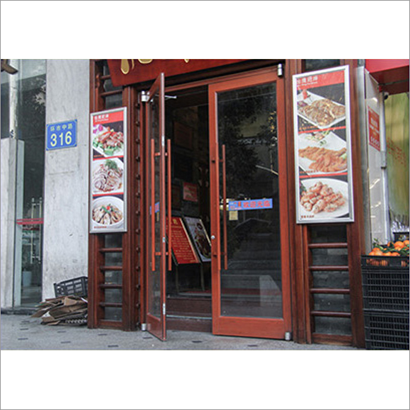 Cửa Kính Bản Lề Sàn Series AK200