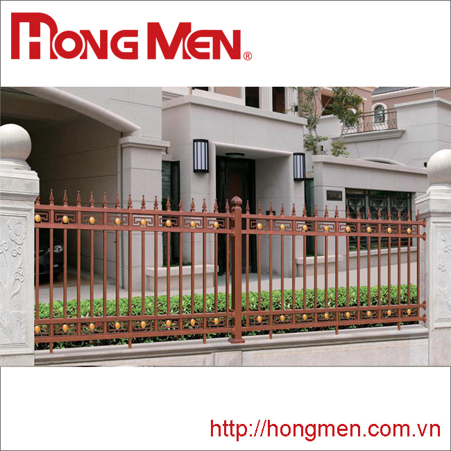 Hàng rào hợp kim nhôm HM-AL-ZL-303