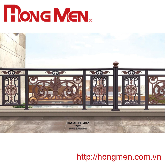 Lan Can Hợp Kim Nhôm HM-AL-BL-402