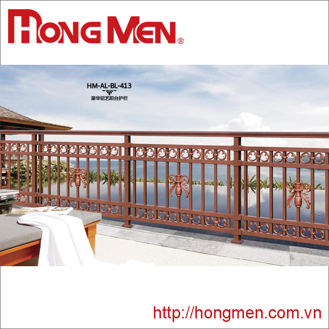 Lan Can Hợp Kim Nhôm HM-AL-BL-413