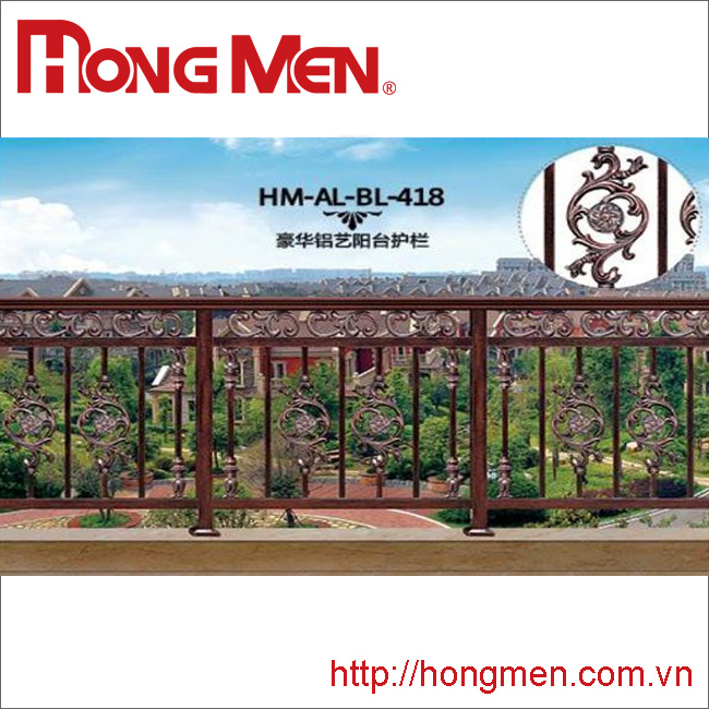 Lan Can Hợp Kim Nhôm HM-AL-BL-418