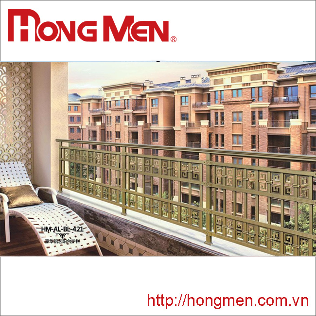 Lan Can Hợp Kim Nhôm HM-AL-BL-421