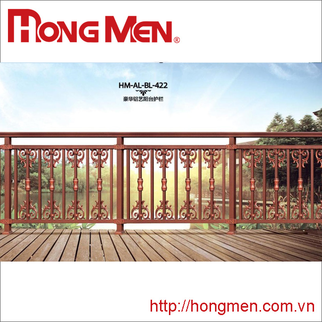 Lan Can Hợp Kim Nhôm HM-AL-BL-422