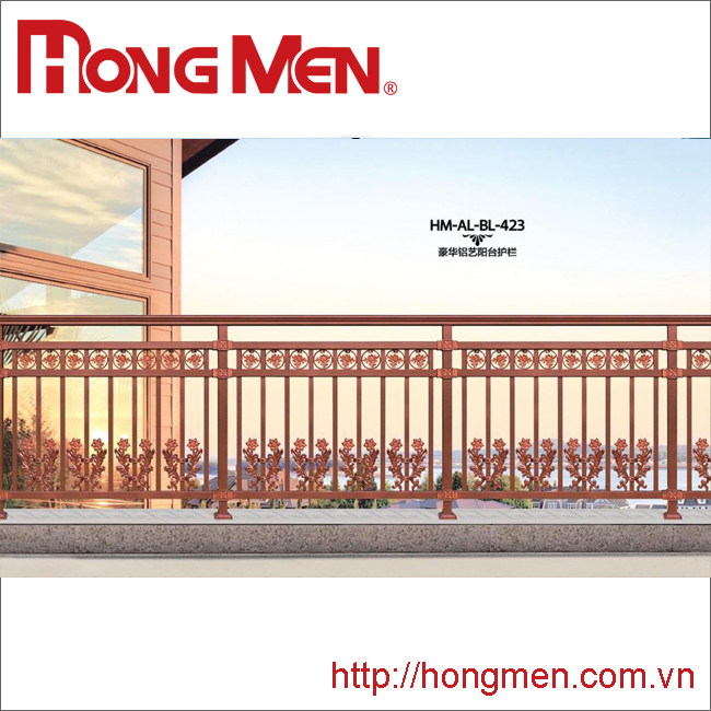 Lan Can Hợp Kim Nhôm HM-AL-BL-423