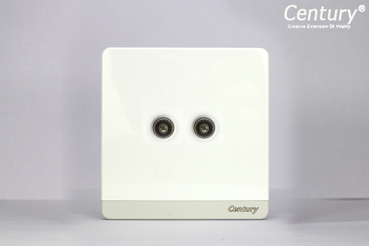 Ổ cắm dây mạng 2 ổ Q1W-T03
