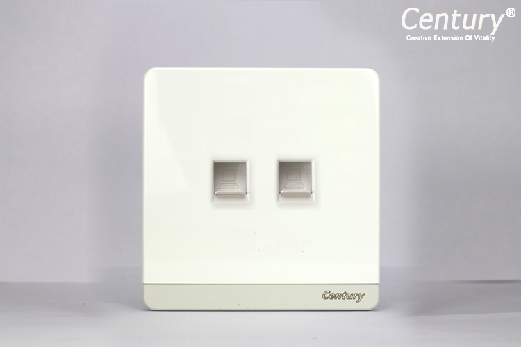 Ổ cắm máy tính 2 ổ Q1W-T04
